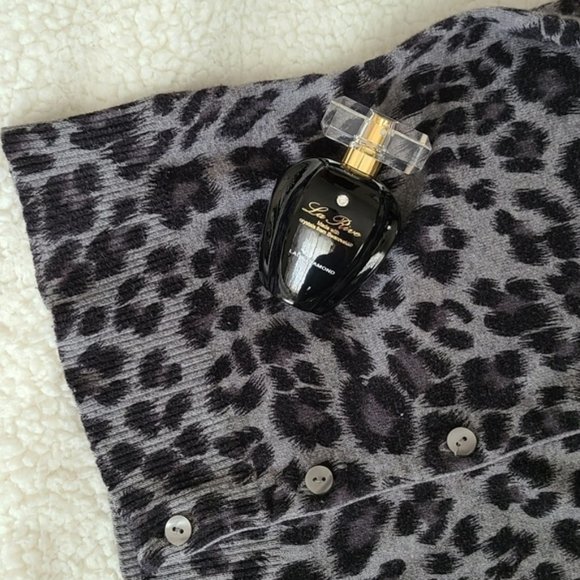 Van Heusen cheetah animal print cardigan sweater - Picture 6 of 6